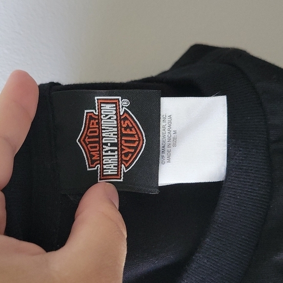 Harley Davidson black Keywest Fl t-shirt - Picture 3 of 3